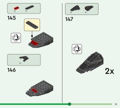 LEGO 75582 instructions page 73 – build guide