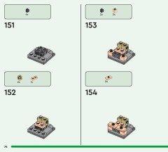 LEGO 75582 instructions page 76 – build guide