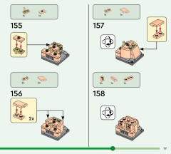 LEGO 75582 instructions page 77 – build guide