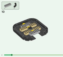 LEGO 75582 instructions page 8 – build guide