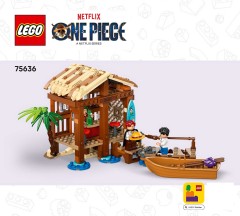 LEGO 75636 instructions page 1 – build guide