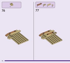 LEGO 75636 instructions page 74 – build guide