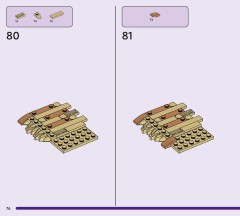 LEGO 75636 instructions page 76 – build guide