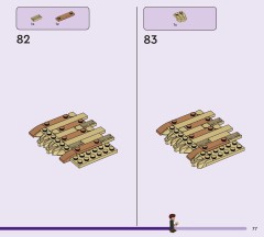 LEGO 75636 instructions page 77 – build guide