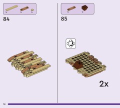 LEGO 75636 instructions page 78 – build guide