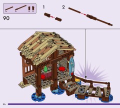 LEGO 75636 instructions page 84 – build guide