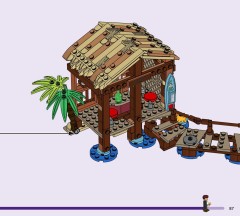 LEGO 75636 instructions page 87 – build guide