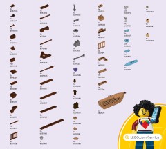 LEGO 75636 instructions page 95 – build guide