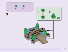 LEGO 75638 instructions page 9 – build guide