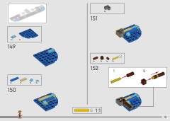 LEGO 75640 instructions page 121 – build guide