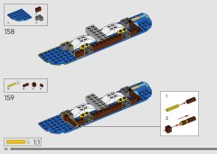 LEGO 75640 instructions page 124 – build guide