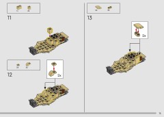 LEGO 75640 instructions page 15 – build guide