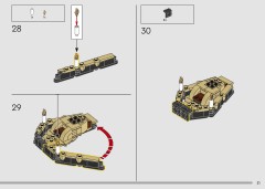 LEGO 75640 instructions page 21 – build guide