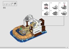 LEGO 75640 instructions page 75 – build guide