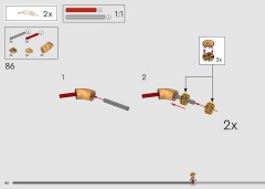 LEGO 75640 instructions page 86 – build guide