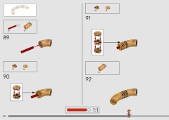 LEGO 75640 instructions page 90 – build guide