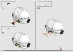 LEGO 75640 instructions page 98 – build guide