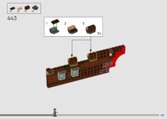 LEGO 75640 instructions page 129 – build guide