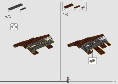 LEGO 75640 instructions page 155 – build guide