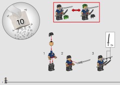 LEGO 75640 instructions page 2 – build guide