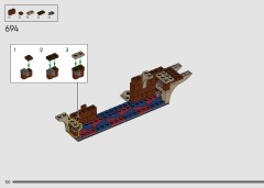 LEGO 75640 instructions page 100 – build guide