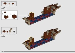 LEGO 75640 instructions page 102 – build guide