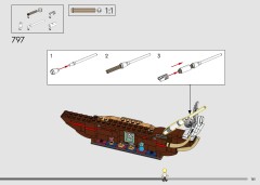 LEGO 75640 instructions page 161 – build guide