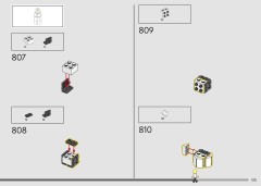 LEGO 75640 instructions page 173 – build guide