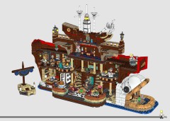 LEGO 75640 instructions page 195 – build guide