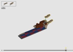 LEGO 75640 instructions page 92 – build guide