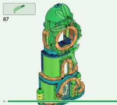 LEGO 75684 instructions page 72 – build guide
