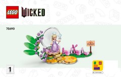 LEGO 75690 instructions page 1 – build guide