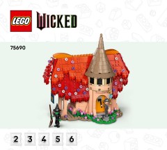 LEGO 75690 instructions page 1 – build guide
