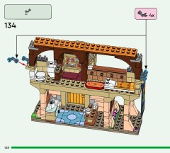 LEGO 75690 instructions page 128 – build guide