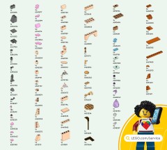 LEGO 75690 instructions page 187 – build guide