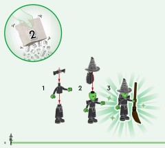 LEGO 75690 instructions page 2 – build guide