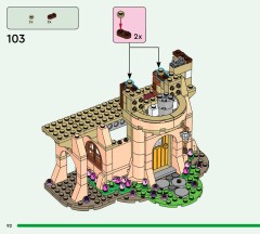 LEGO 75690 instructions page 92 – build guide
