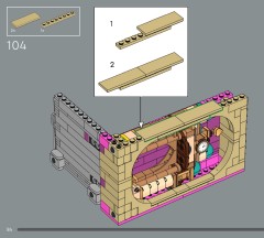 LEGO 75691 instructions page 84 – build guide
