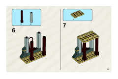 LEGO 7570 instructions page 11 – build guide
