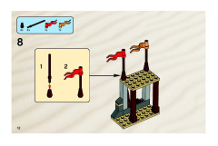 LEGO 7570 instructions page 12 – build guide