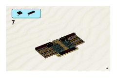 LEGO 7570 instructions page 19 – build guide