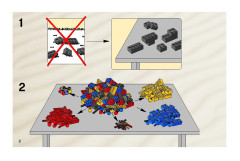 LEGO 7570 instructions page 2 – build guide