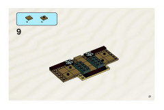 LEGO 7570 instructions page 21 – build guide
