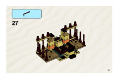 LEGO 7570 instructions page 41 – build guide