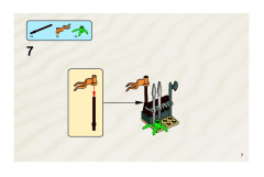 LEGO 7570 instructions page 7 – build guide