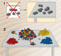 LEGO 7571 instructions page 2 – build guide