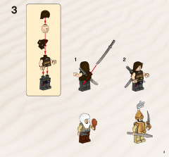 LEGO 7571 instructions page 3 – build guide