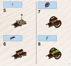 LEGO 7571 instructions page 9 – build guide