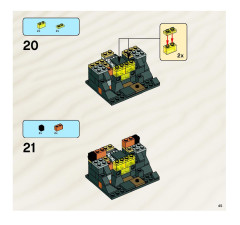 LEGO 7572 instructions page 45 – build guide