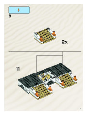 LEGO 7573 instructions page 9 – build guide